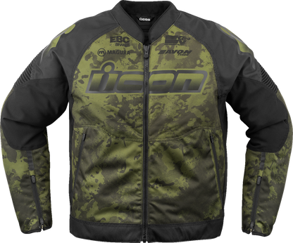 ICON Overlord3™ Magnacross Jacket - Green - 3XL 2820-6723