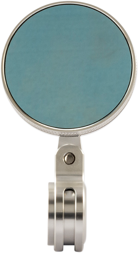 PUIG HI-TECH PARTS Mirror - Tracker - Rear View - Round - Silver 9506D