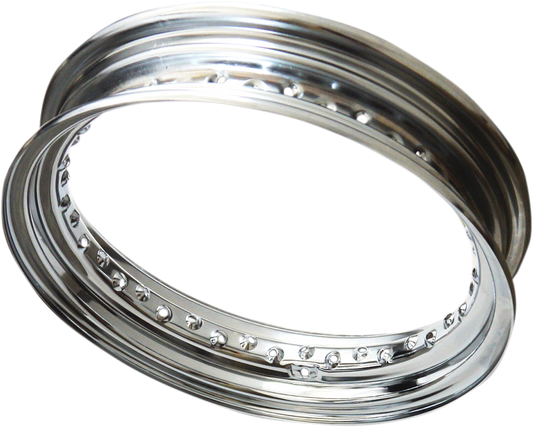 DRAG SPECIALTIES Rim - 40 Spoke - Chrome - Side Metal Valve - 16 x 3 11223D