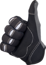 BILTWELL Moto Gloves - Gray/Black - 2XL 1501-1101-006