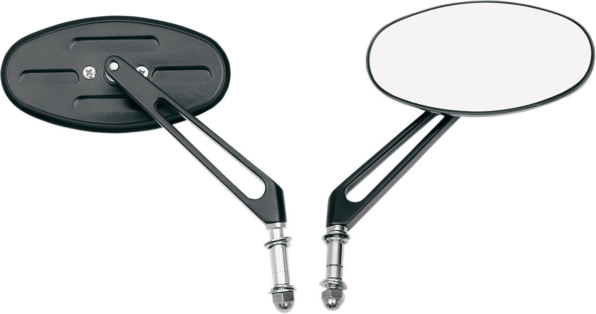 DRAG SPECIALTIES Stealth 1 Mirror - Black 06400287SC-3N