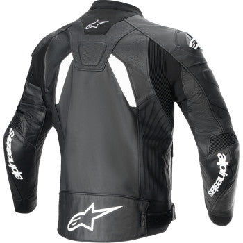 ALPINESTARS GP Plus R v4 Airflow Leather Jacket - Black/White - US 44 / EU 54  3100624-12-54