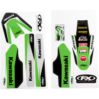 FACTORY EFFEX Trim Kit Graphic - Kawasaki KX 450 2024 27-50140