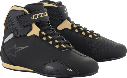 ALPINESTARS Women's Sektor Shoes - Black/Champagne - US 6 2515719-1090-6