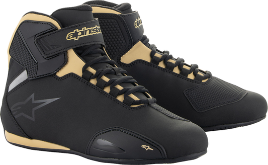 ALPINESTARS Women's Sektor Shoes - Black/Champagne - US 6 2515719-1090-6