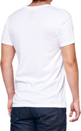 100% BB33 Signature T-Shirt - White - Small BB-32140-000-10