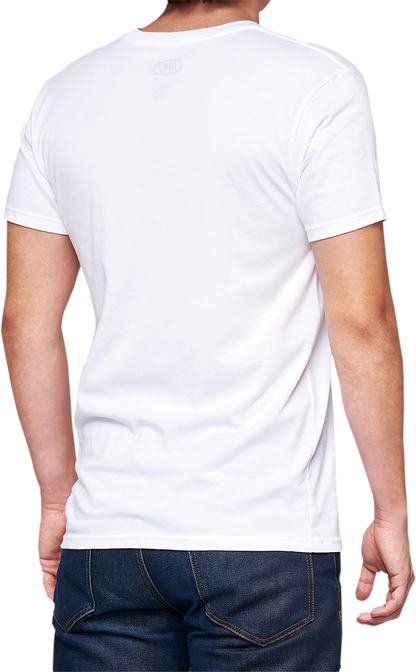 100% BB33 Signature T-Shirt - White - Small BB-32140-000-10