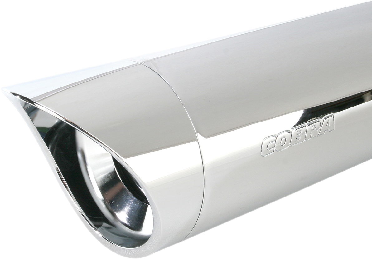 COBRA Scalloped Muffler Chrome for XVS 1300 Stryker 2011-2017 2270