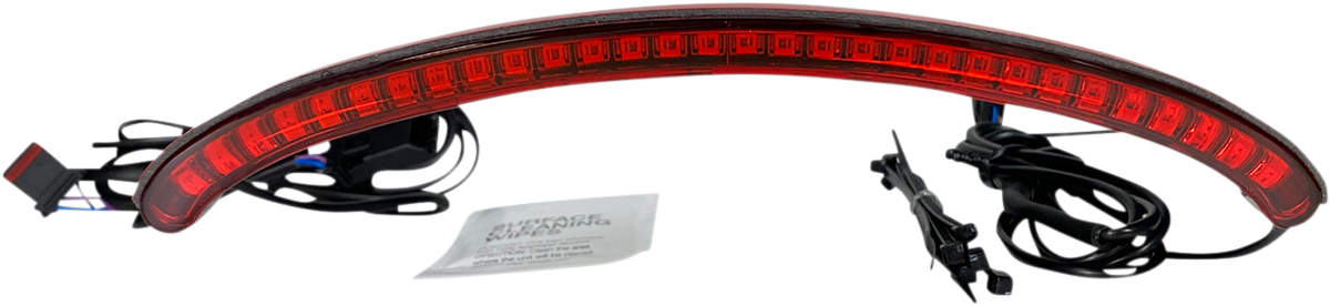 CUSTOM DYNAMICS LED Taillight with Turn Signal - Red CD-FATBOB-R