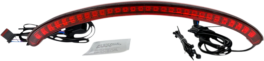 CUSTOM DYNAMICS LED Taillight with Turn Signal - Red CD-FATBOB-R