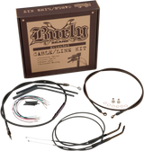 BURLY BRAND Control Kit - 14" Ape Hanger Handlebars B30-1040