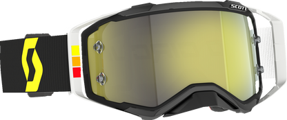 SCOTT Pro Circuit Prospect Goggles - Black/White - Yellow 285540-1007289