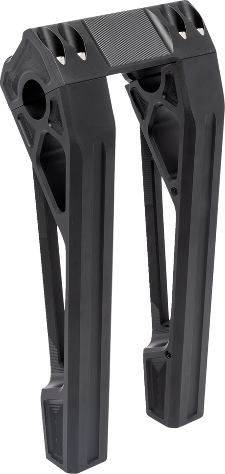 KODLIN MOTORCYCLE Risers - Fastback - 10" - Black K55121