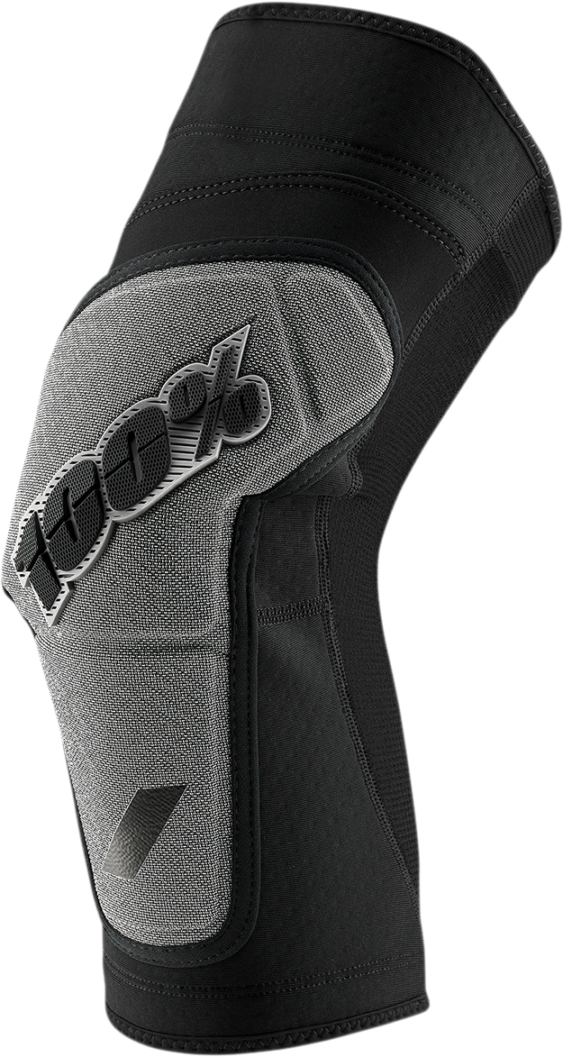 100% Ridecamp Knee Guards - Black/Gray - Large 70001-00003