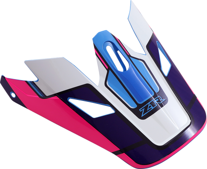 Z1R Rise Visor Kit - MC - Pink/Blue 0132-1468