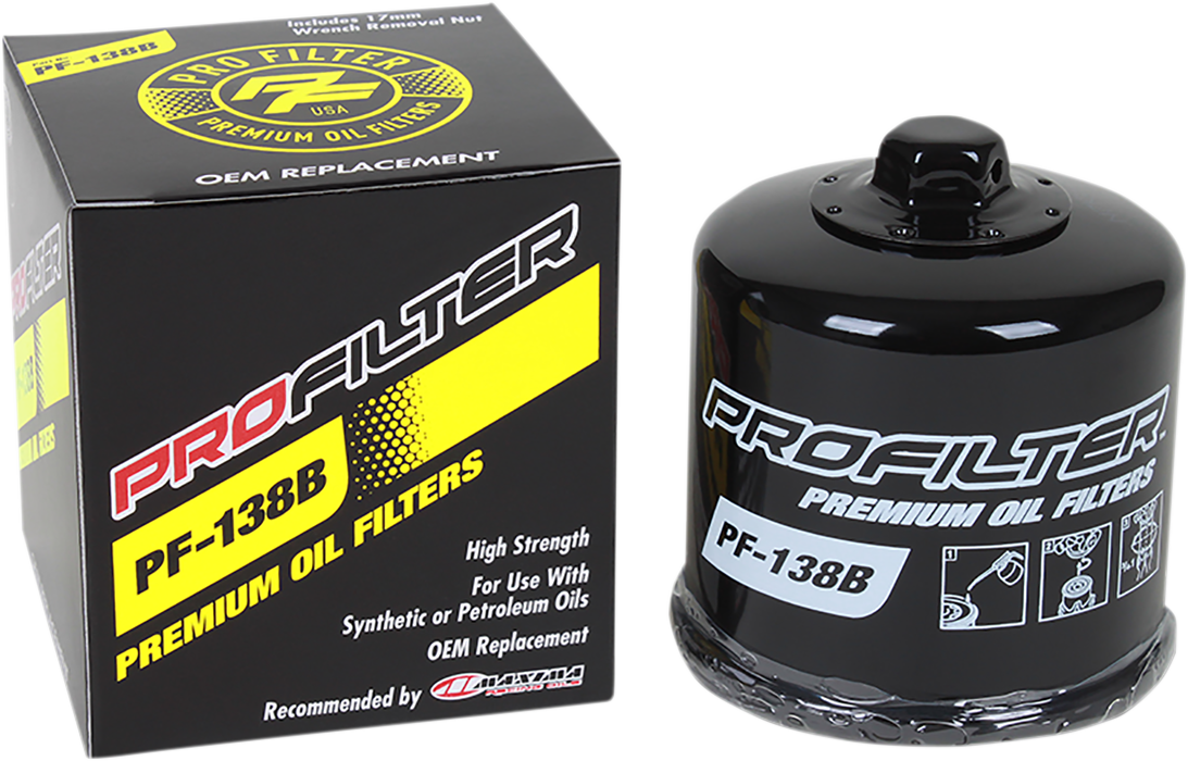 PRO FILTER Replacement Oil Filter PF-138B