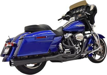 BASSANI XHAUST 2:1 High Horsepower Exhaust - Black 1F78TB