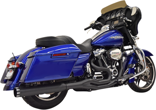 BASSANI XHAUST 2:1 High Horsepower Exhaust - Black 1F78TB