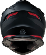 Z1R Range Helmet - Uptake - Black/Red - Small 0140-0014