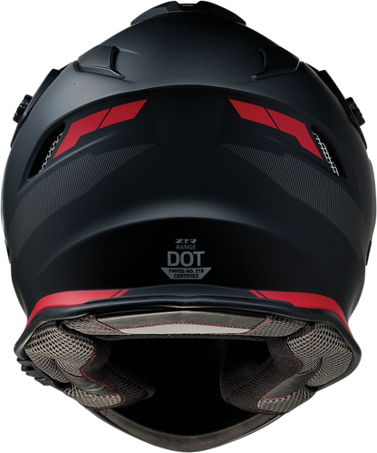 Z1R Range Helmet - Uptake - Black/Red - XL 0140-0017