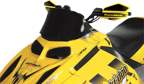 POWERMADD Windshield - 9.5" - Black - Ski Doo 13021