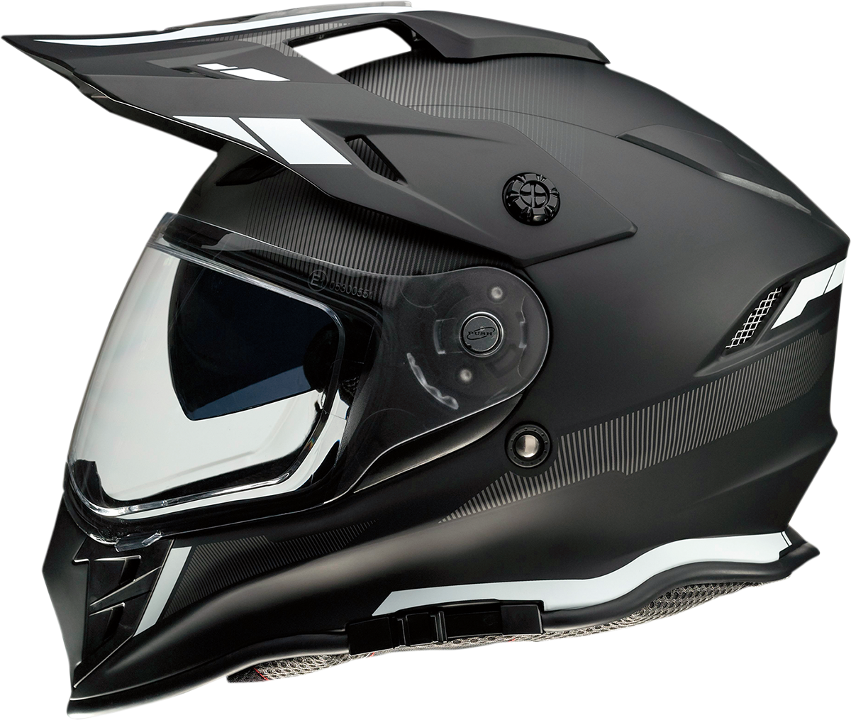 Z1R Range Helmet - Uptake - Black/White - Medium 0140-0009