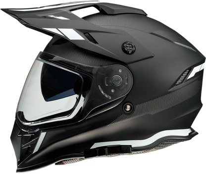 Z1R Range Helmet - Uptake - Black/White - Medium 0140-0009