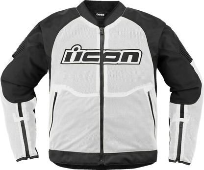 ICON Overlord3 Mesh™ CE Jacket - White - Medium 2820-6737