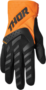 THOR Youth Spectrum Gloves - Orange/Black - 2XS 3332-1612