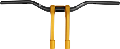 PERFORMANCE MACHINE (PM) Handlebar Assembly - External Wiring - Gold Ops 0208-2186M-SMG