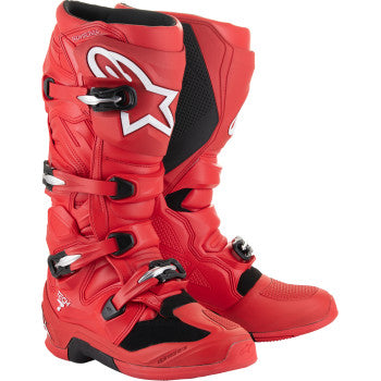 ALPINESTARS Tech 7 Boots - Bright Red - US 10 2012025-3010-10