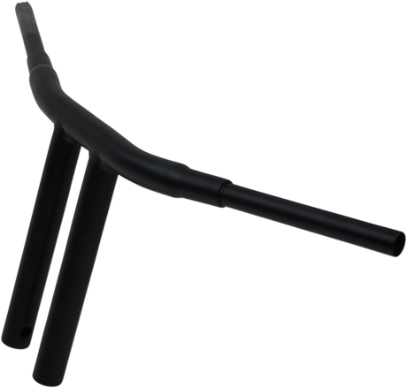Manillar DRAG SPECIALTIES - Buffalo "Big" - Barra en T Chopper - 12" - Negro plano 0601-4320