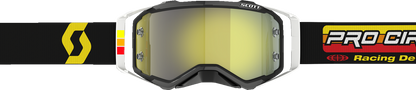 SCOTT Pro Circuit Prospect Goggles - Black/White - Yellow 285540-1007289