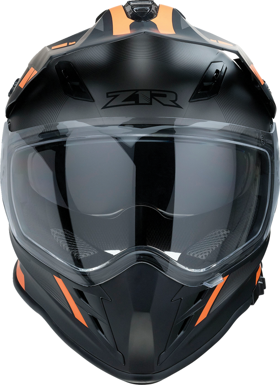 Z1R Range Helmet - Uptake - Black/Orange - XS 0140-0114