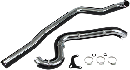 COBRA True Dual Headpipes - Black - '95-'06 FL 6250RB