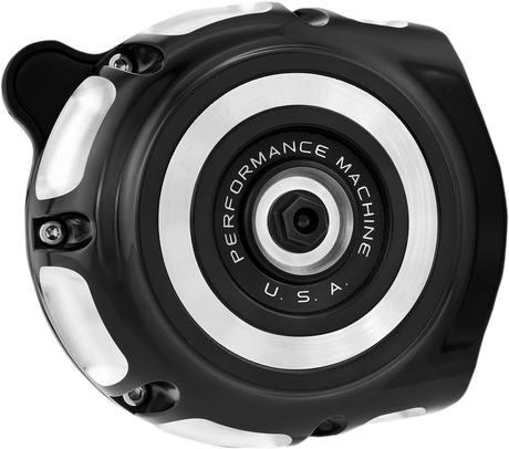 PERFORMANCE MACHINE (PM) Vintage HP Air Cleaner - Contrast Cut - M8 0206-2142-BM