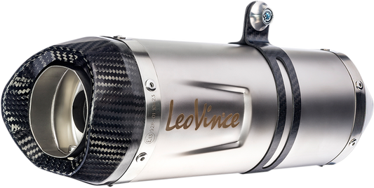 LEOVINCE 50x270mm Stainless Steel LV One Evo Muffler 9775