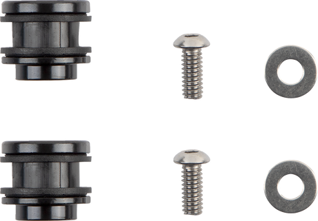 MOTHERWELL 2-Up Luggage Rack - Detachable - Gloss Black MWL-457A-GB