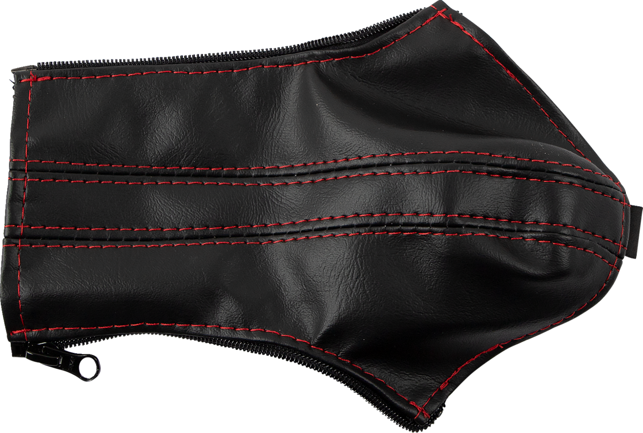 SHOW CHROME Cover - E-Brake - Slingshot - Red Stitch H44-6RED