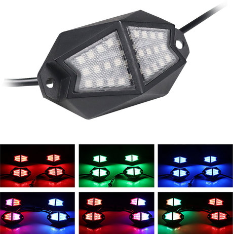 WHIPITLIGHTRODS 4 Pod Rock Light 25-400