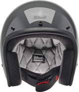 BILTWELL Bonanza Helmet - Gloss Storm Gray - Small 1001-165-202