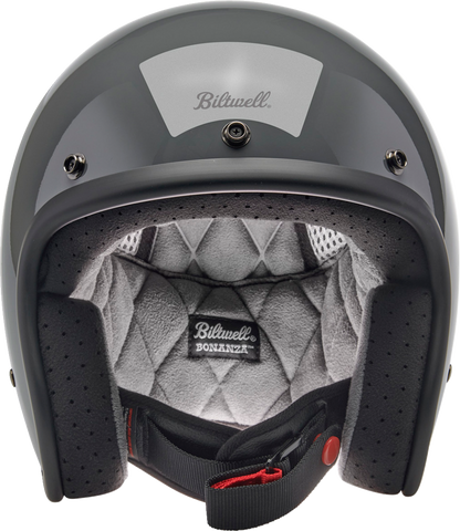 Casco BILTWELL Bonanza - Gris tormenta brillante - XL 1001-165-205 