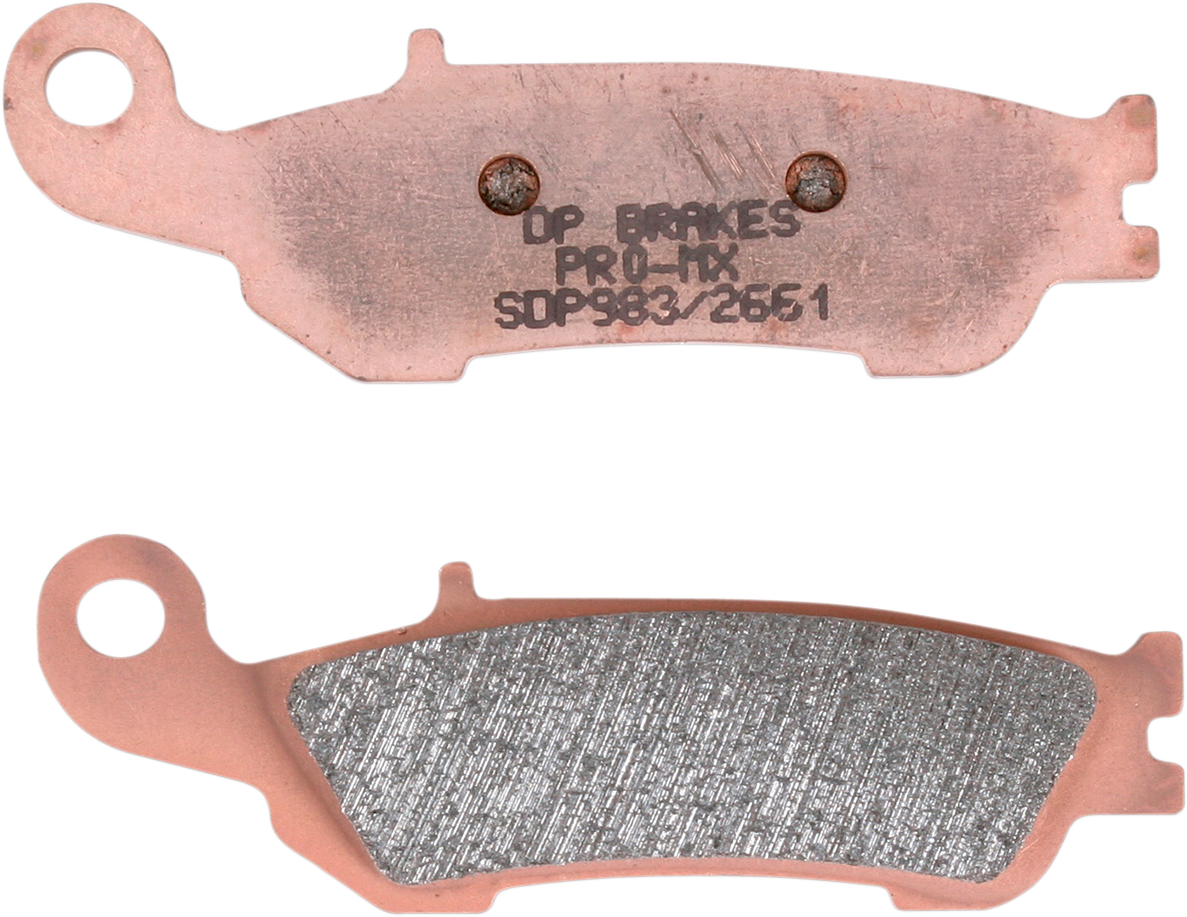 DP BRAKES Pro MX Sintered Brake Pads - SDP983 SDP983