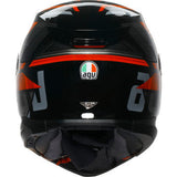 AGV K7 Helmet - Taurax - Black/Red - Medium 0101-17995