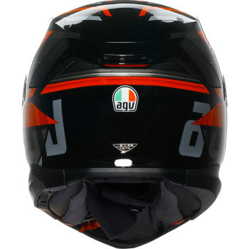 AGV K7 Helmet - Taurax - Black/Red - Medium 0101-17995