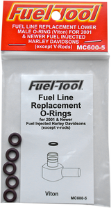 FUEL-TOOL Fuel Line O-Ring - 5-Pack MC600-5