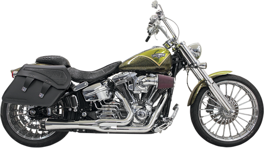 BASSANI XHAUST 2:1 Exhaust - Chrome - Short - Breakout 1S32R