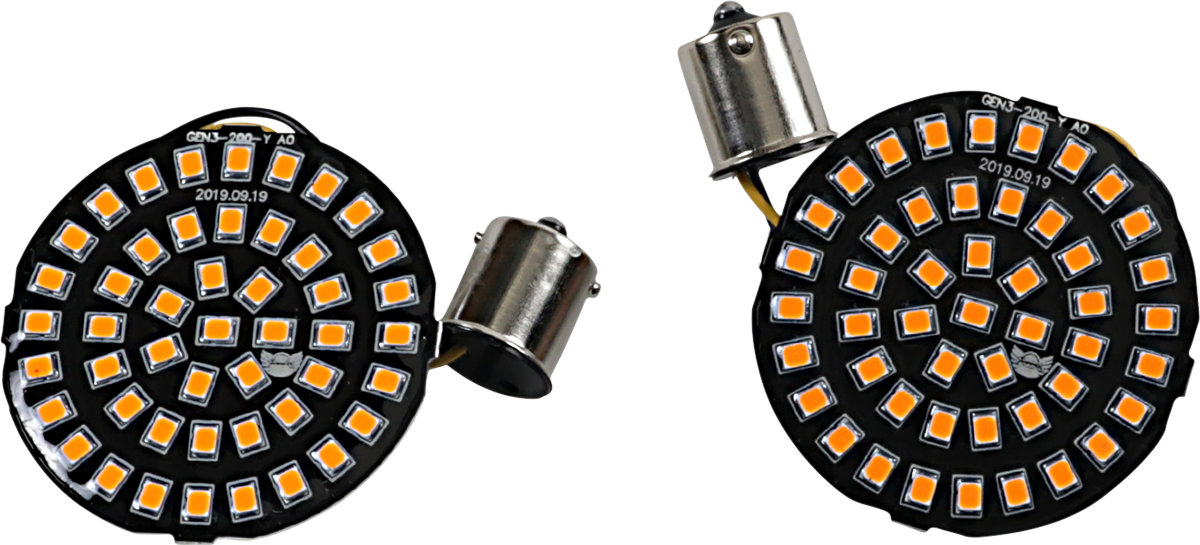 DRAG SPECIALTIES Bullet-Style Turn Signal Insert - Amber DS-300-A-1156