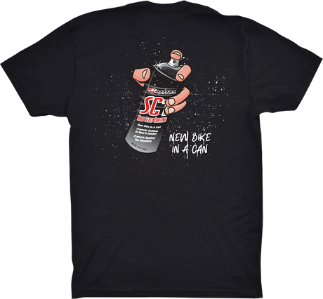 MAXIMA RACING OIL Maxima SC1 Short-Sleeve T-Shirt - Black - Large 10-10019-BLK-LR