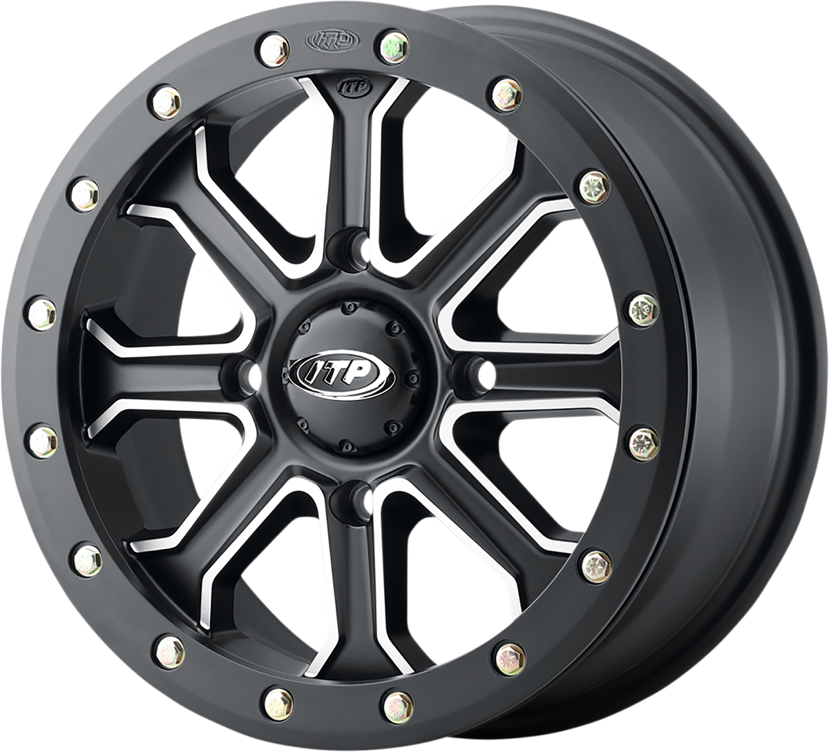 ITP Wheel - Inertia - Front - Black - 15x7 - 4/137 - 6+1 (+50 mm) 1522528727B